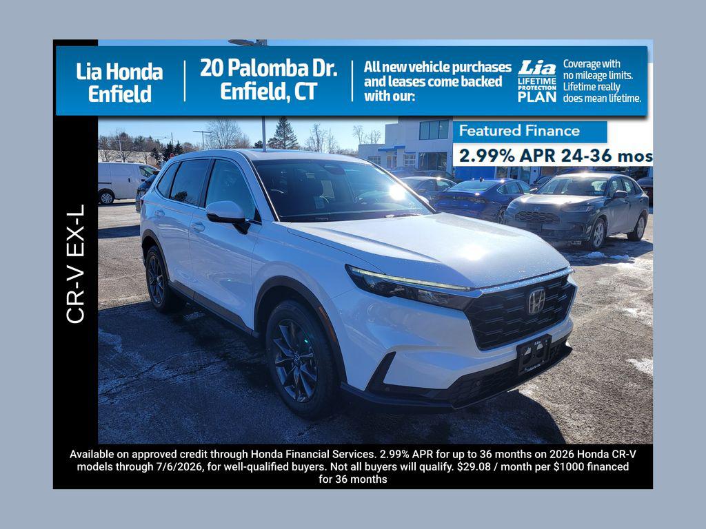 New 2026 Honda CR-V EX-L AWD