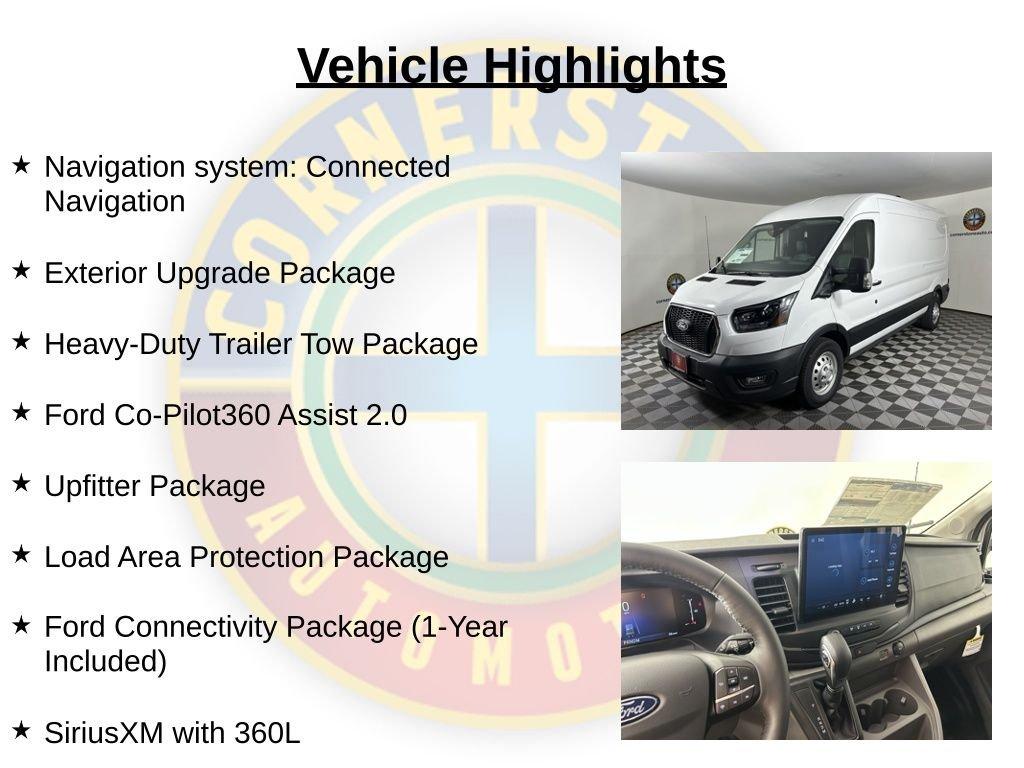2026 FORD TRANSIT-250 148 WB MEDIUM ROOF CARGO — фото 2