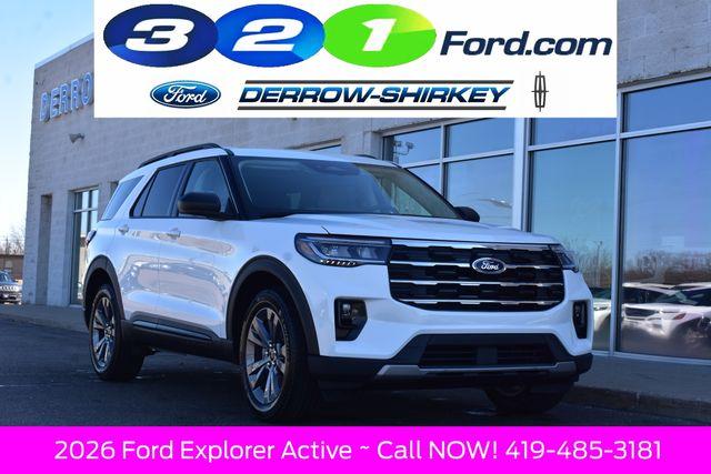 New 2026 Ford Explorer Active