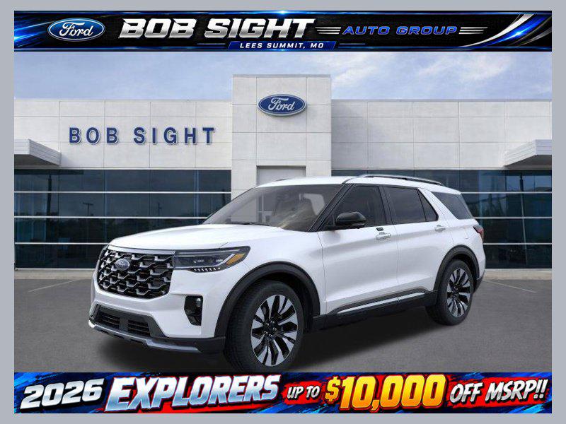 New 2026 Ford Explorer Platinum