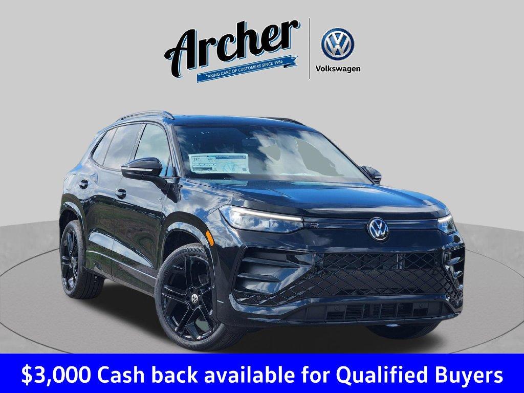 New 2026 Volkswagen Tiguan 2.0T SE R-Line Black