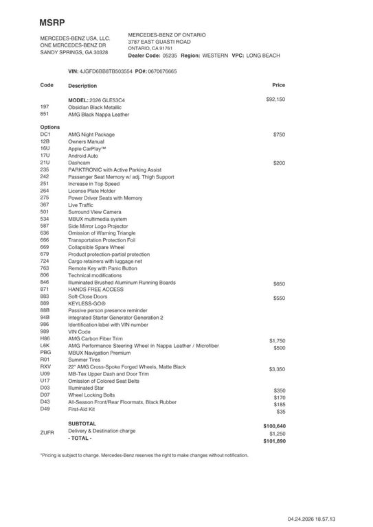 MERCEDES-BENZ OTHERS - 2