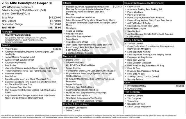2025 MINI COUNTRYMAN COOPER S ALL4 照片 9