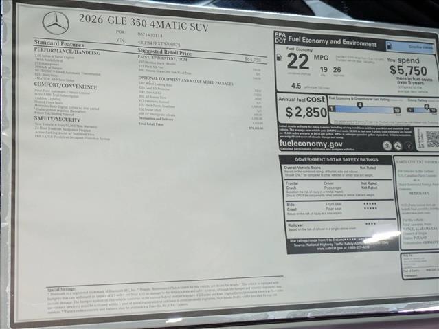 2026 Mercedes-BENZ GLE 缩略图 19