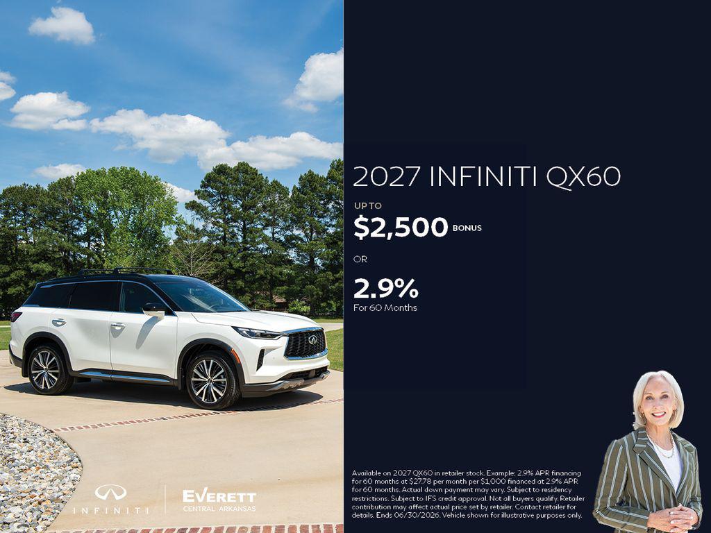 New 2027 INFINITI QX60 AUTOGRAPH