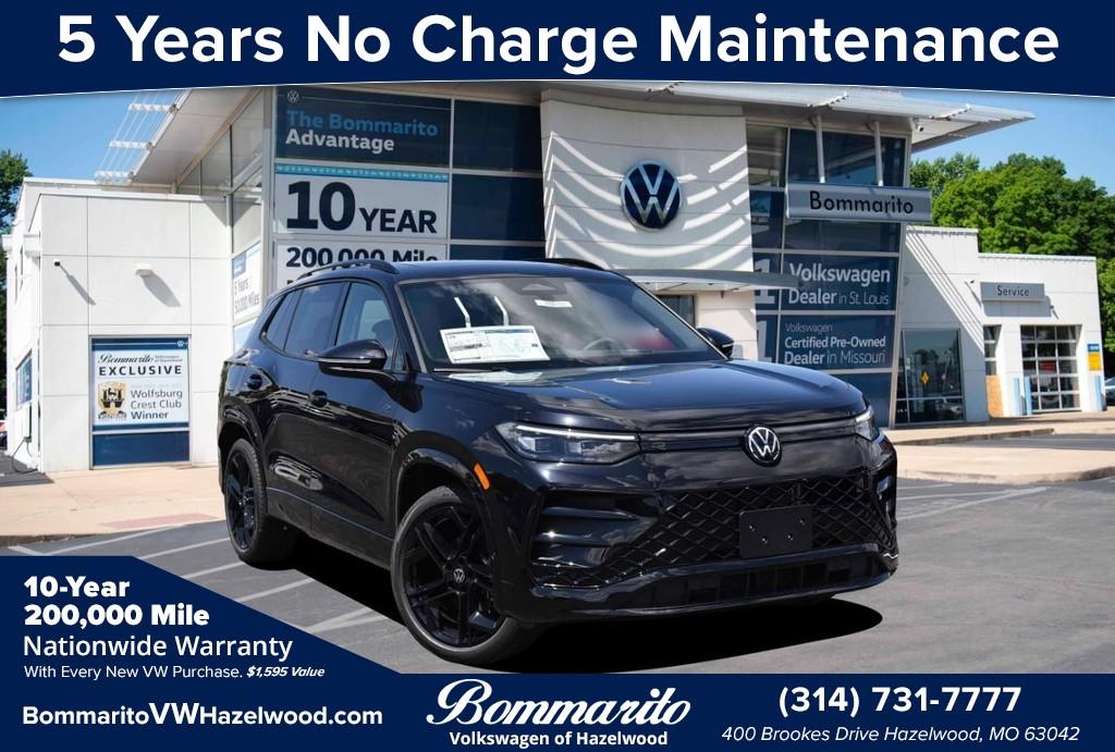 New 2026 Volkswagen Tiguan 2.0T SE R-Line Black