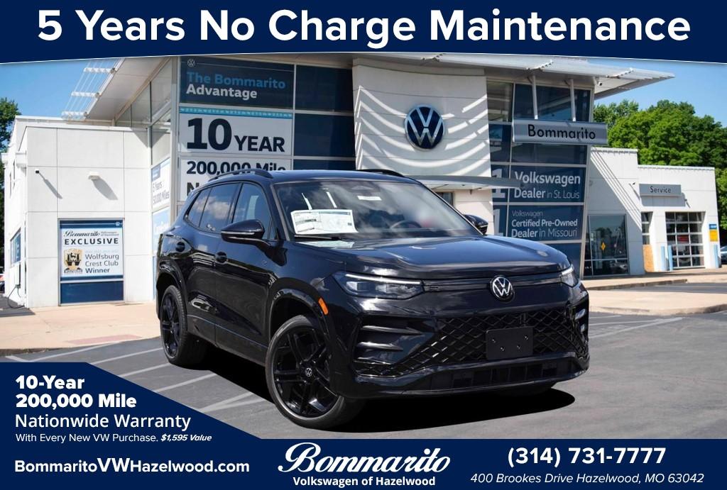 New 2026 Volkswagen Tiguan 2.0T SE R-Line Black