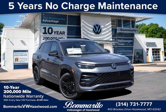 New 2026 Volkswagen Tiguan 2.0T SE R-Line Black