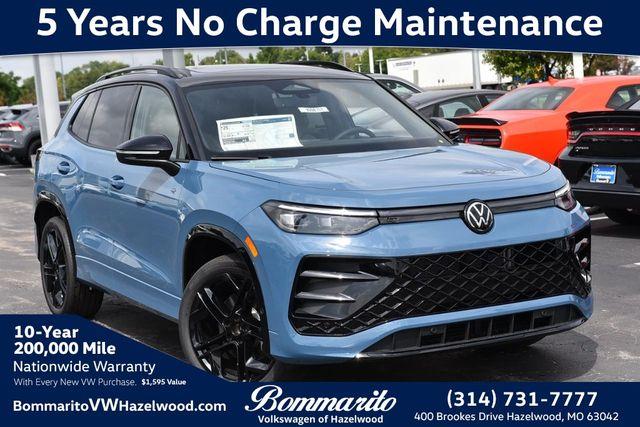 New 2026 Volkswagen Tiguan 2.0T SE R-Line Black