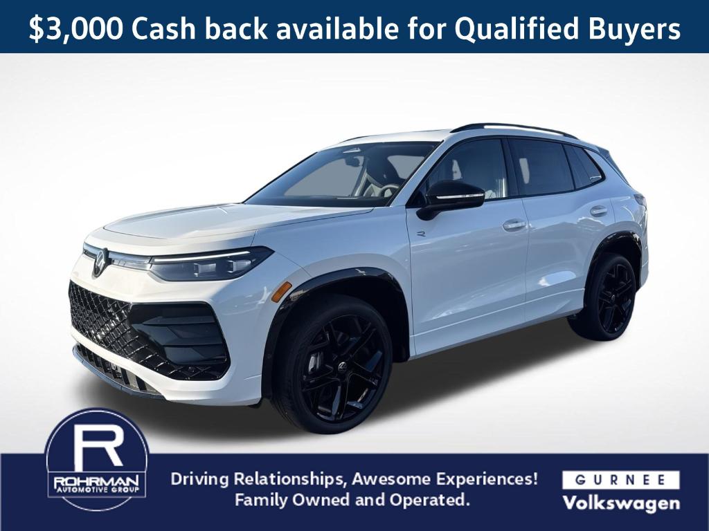 New 2026 Volkswagen Tiguan 2.0T SE R-Line Black