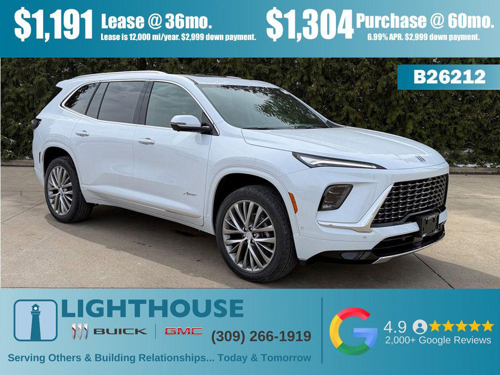New 2026 Buick Enclave Avenir