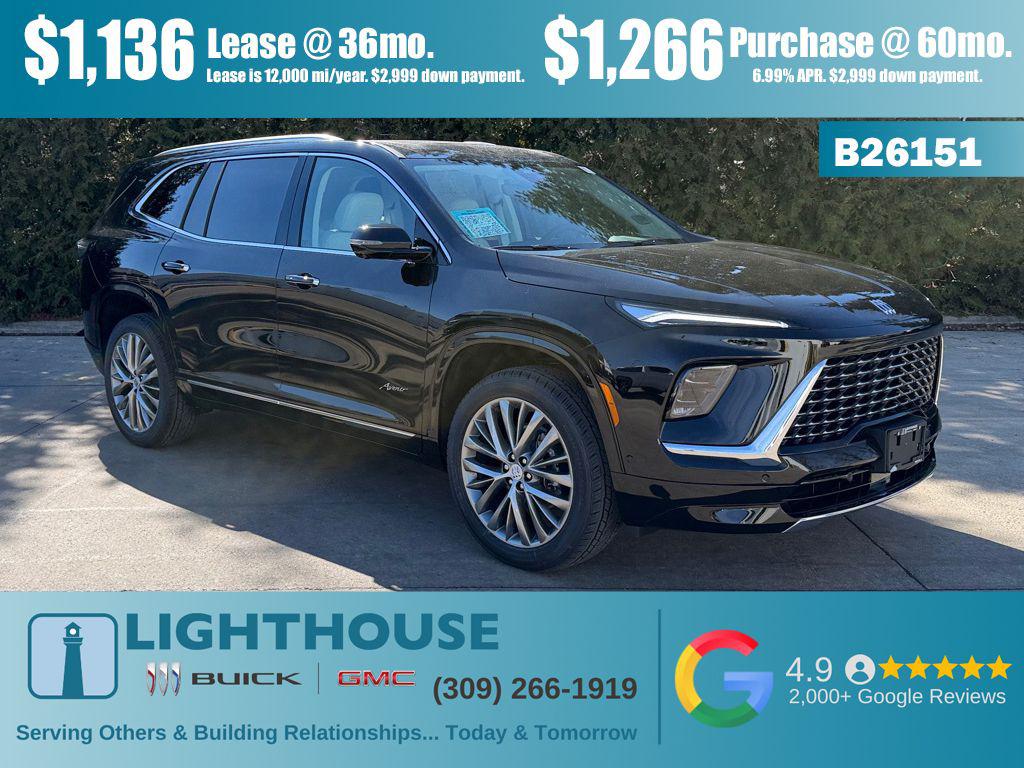 New 2026 Buick Enclave Avenir
