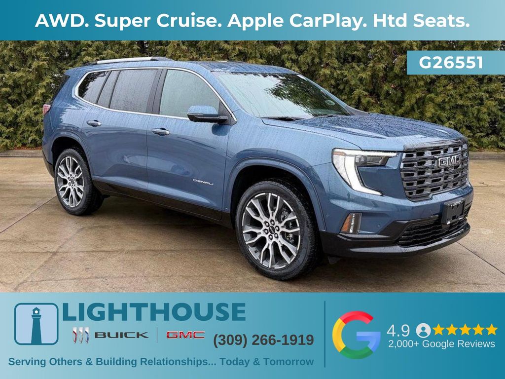 New 2026 GMC Acadia Denali
