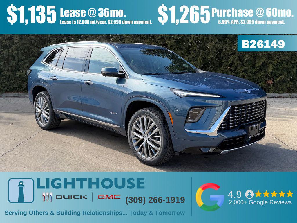 New 2026 Buick Enclave Avenir