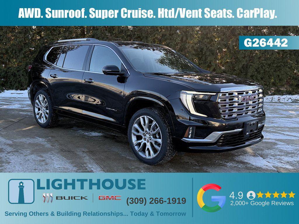 New 2026 GMC Acadia Denali