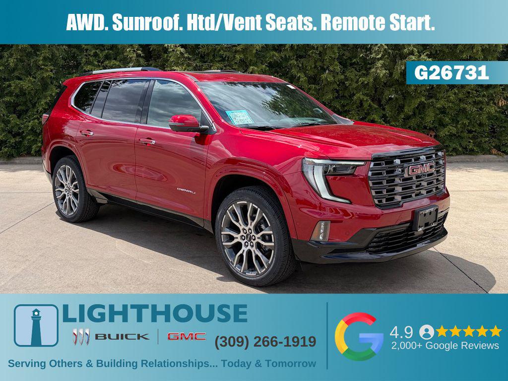 New 2026 GMC Acadia Denali