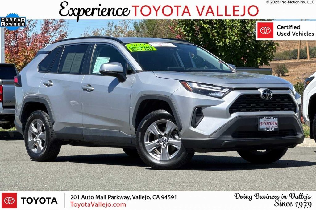 Certified 2022 Toyota RAV4 XLE
