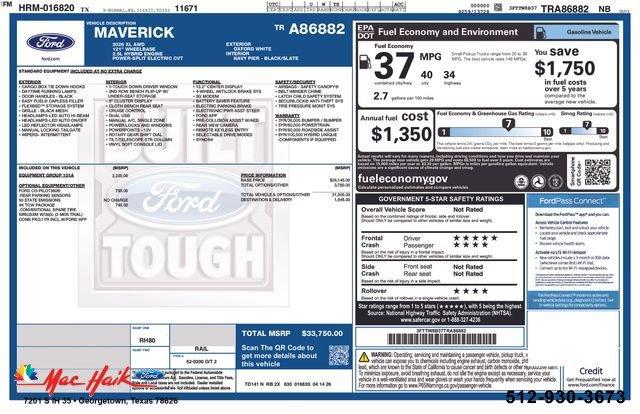 New 2026 Ford Maverick XL