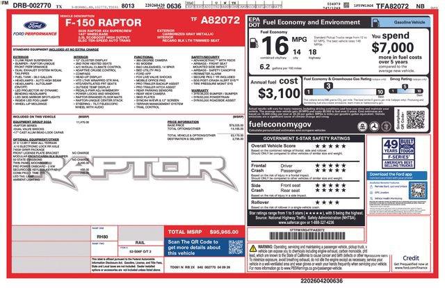 FORD F-150 RAPTOR - 4