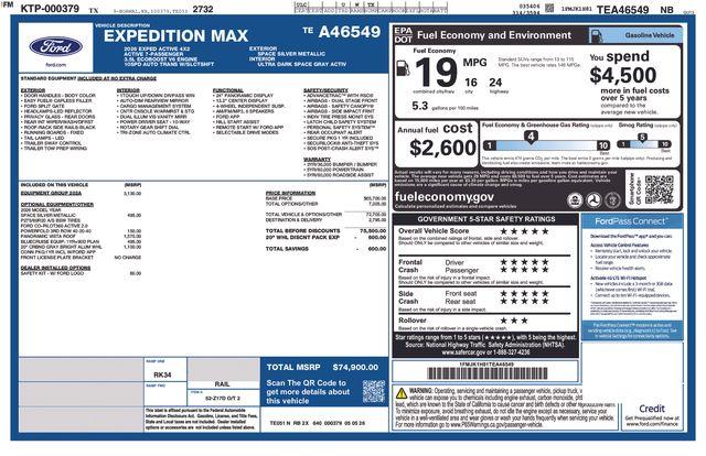 New 2026 Ford Expedition Max Active
