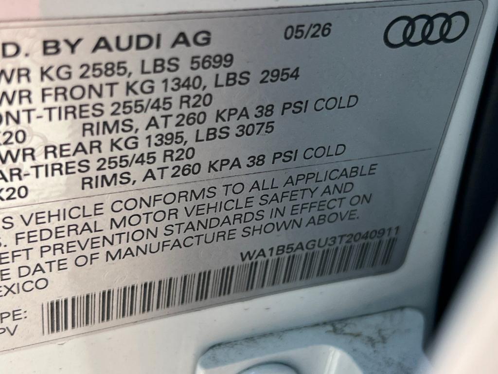 2026 AUDI SQ5 3.0T PREMIUM PLUS — миниатюра 29