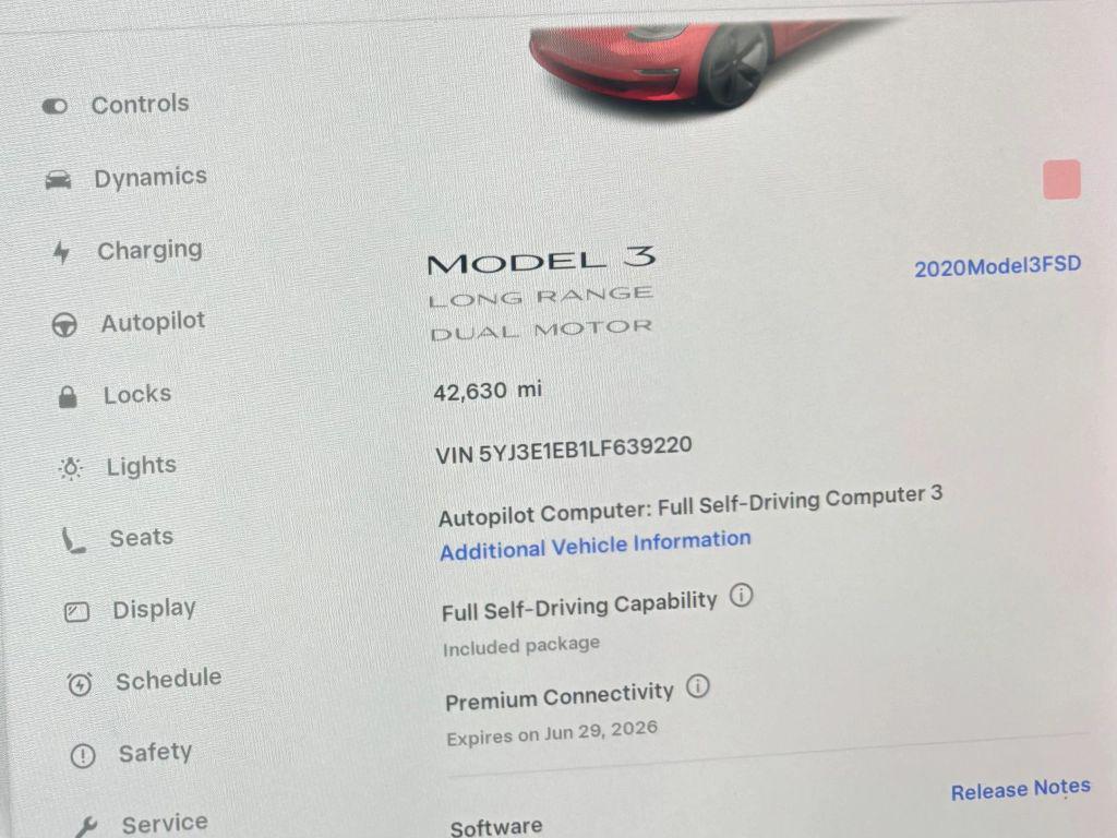 2020 Tesla MODEL 3 LONG RANGE 照片 10