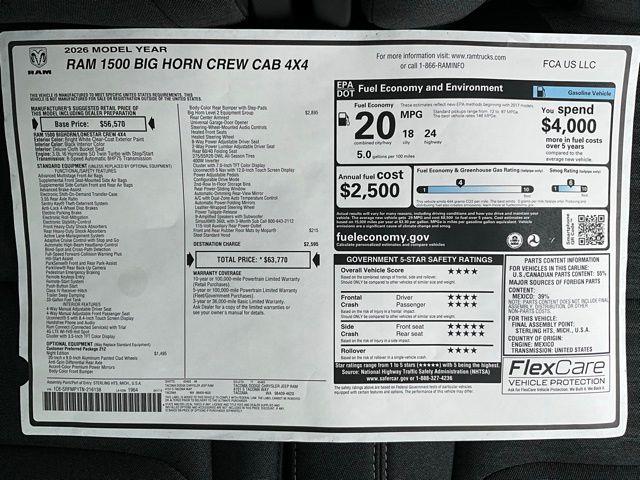 2026 RAM 1500 BIG HORN/LONE STAR 缩略图 21