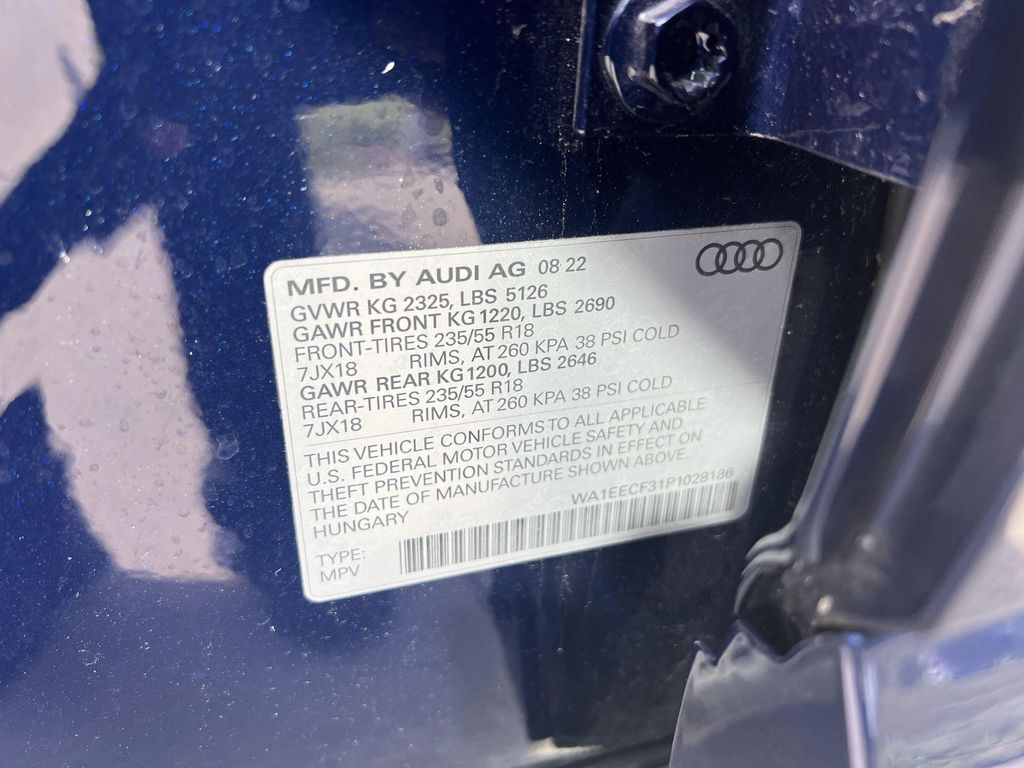 2023 AUDI Q3 45 S LINE PREMIUM PLUS — миниатюра 37