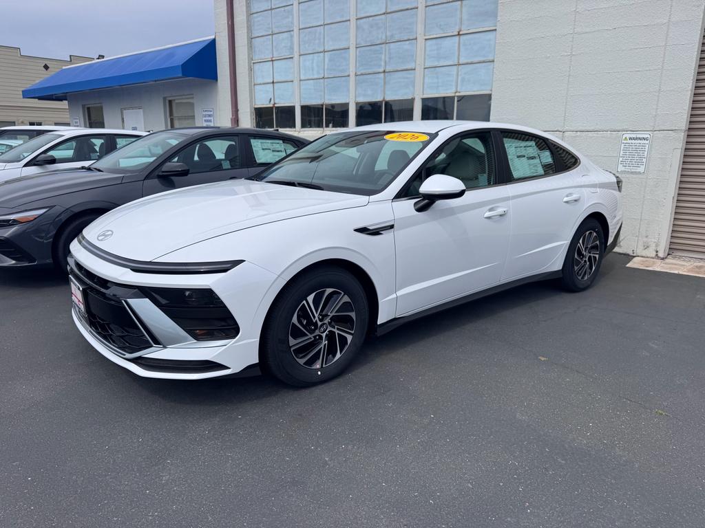 New 2026 Hyundai SONATA Hybrid Blue