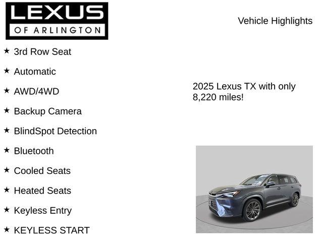 صورة 7 لـ 2025 Lexus TX 350 LUXURY