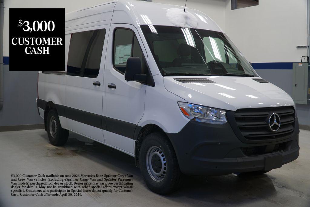 New 2026 Mercedes-Benz Sprinter 2500 Crew 144 WB
