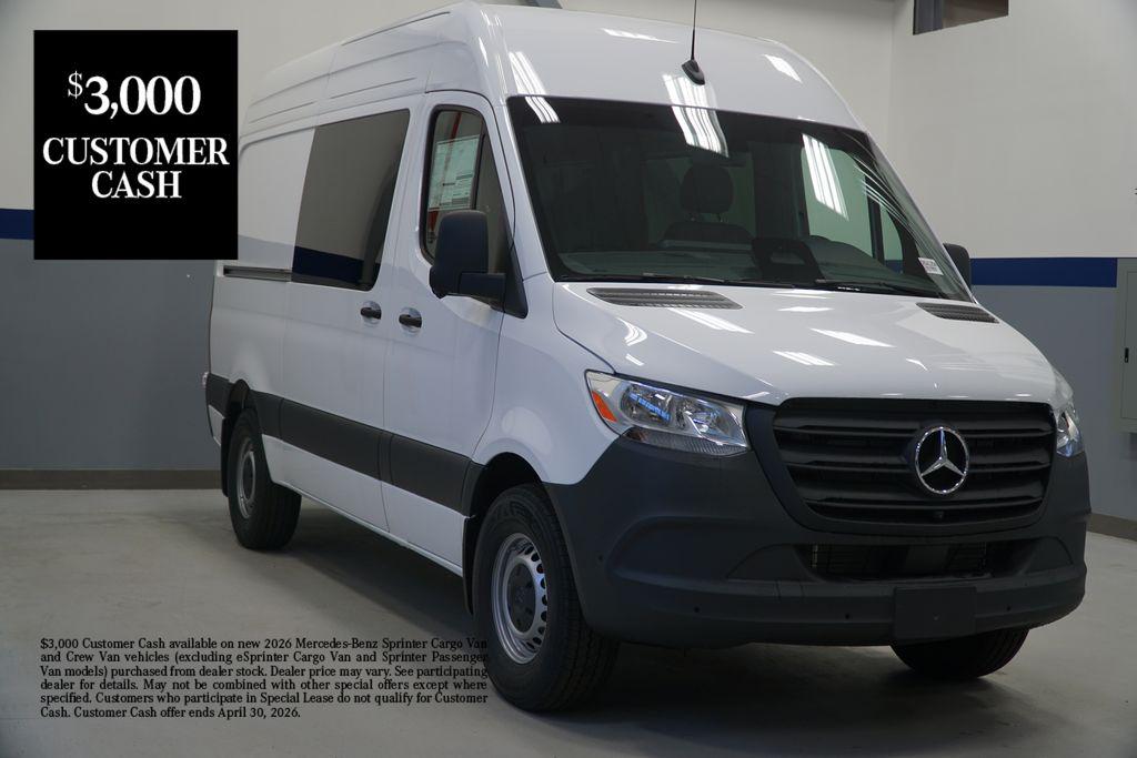 New 2026 Mercedes-Benz Sprinter 2500 Crew 144 WB