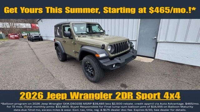 New 2026 Jeep Wrangler Sport