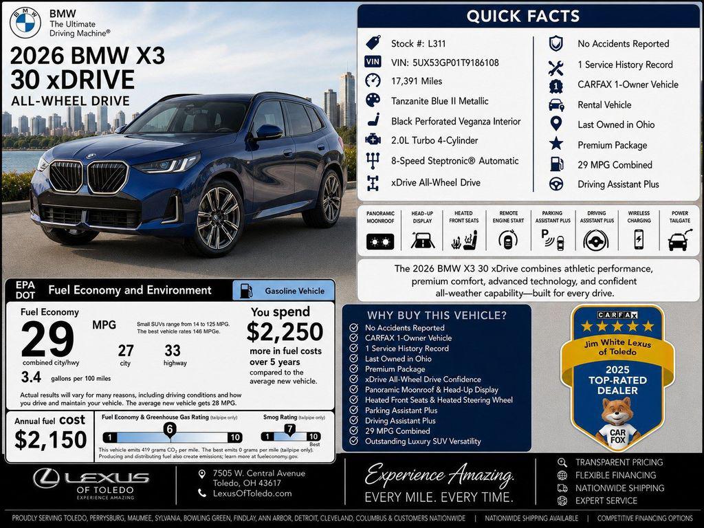 صورة 2 لـ 2026 BMW X3 30 XDRIVE