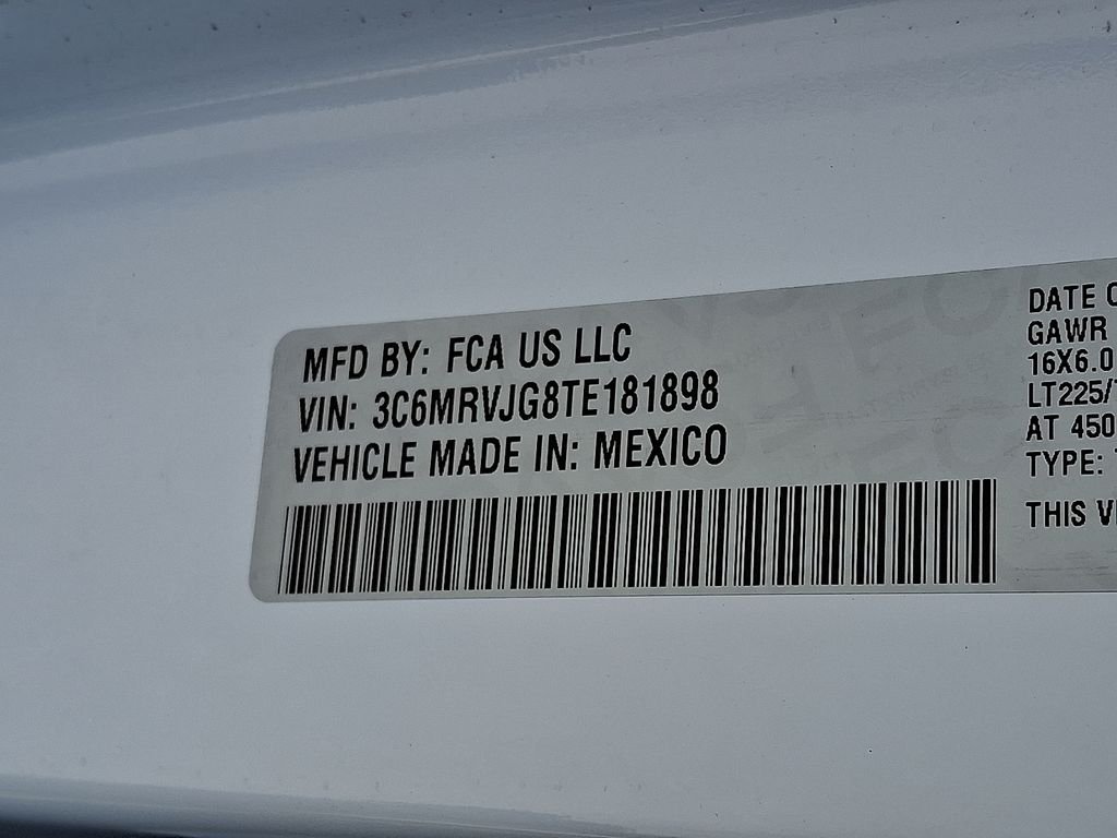 2026 RAM PROMASTER 3500 HIGH ROOF — миниатюра 16