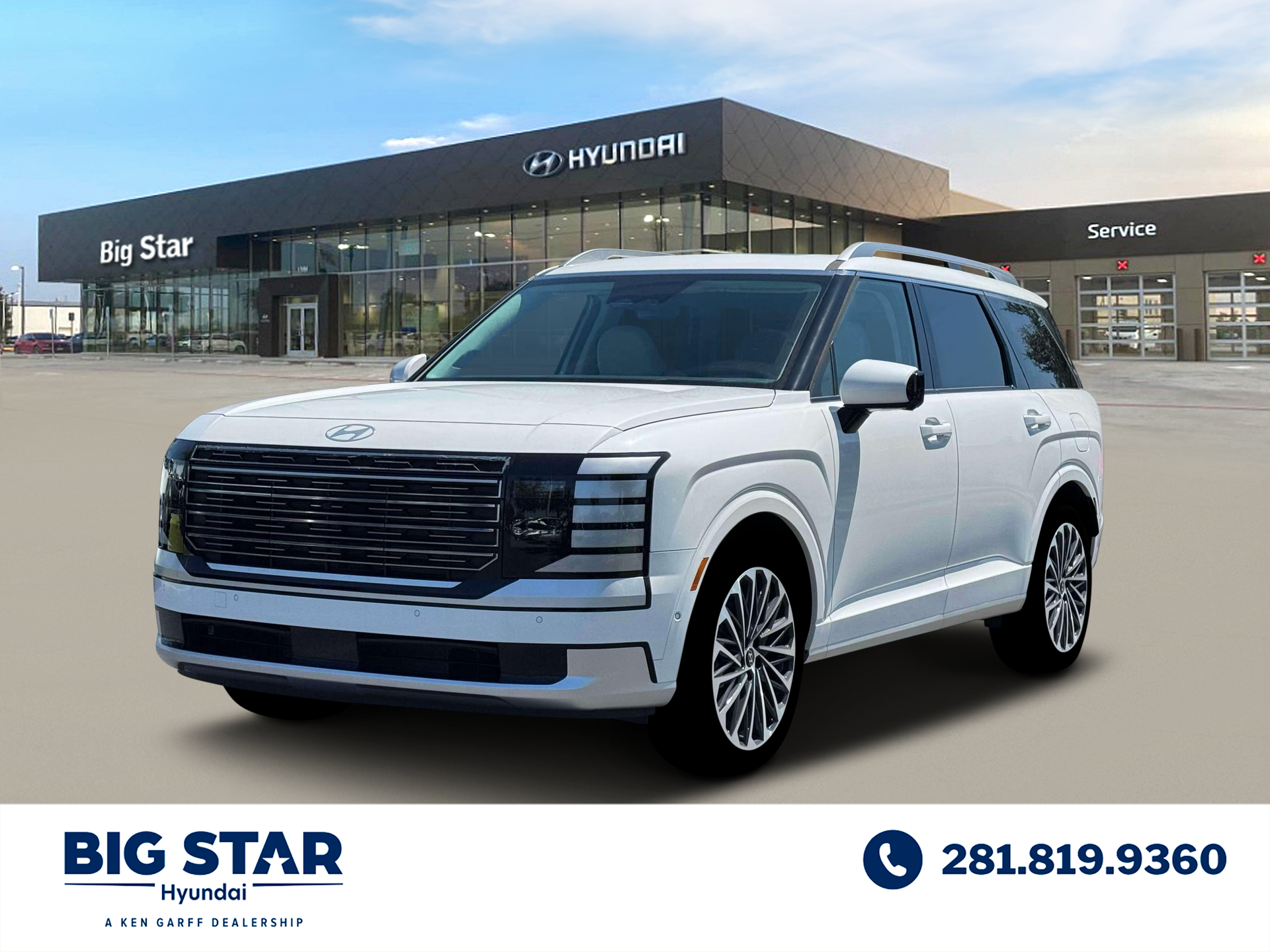 New 2026 Hyundai PALISADE Calligraphy