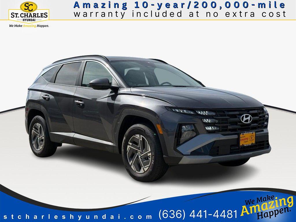 New 2025 Hyundai TUCSON Hybrid Blue