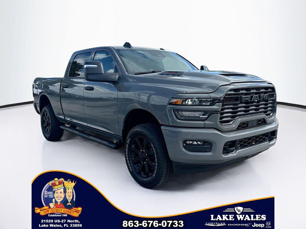 New 2026 RAM 2500 Black Express Crew Cab 4x4 6'4' Box
