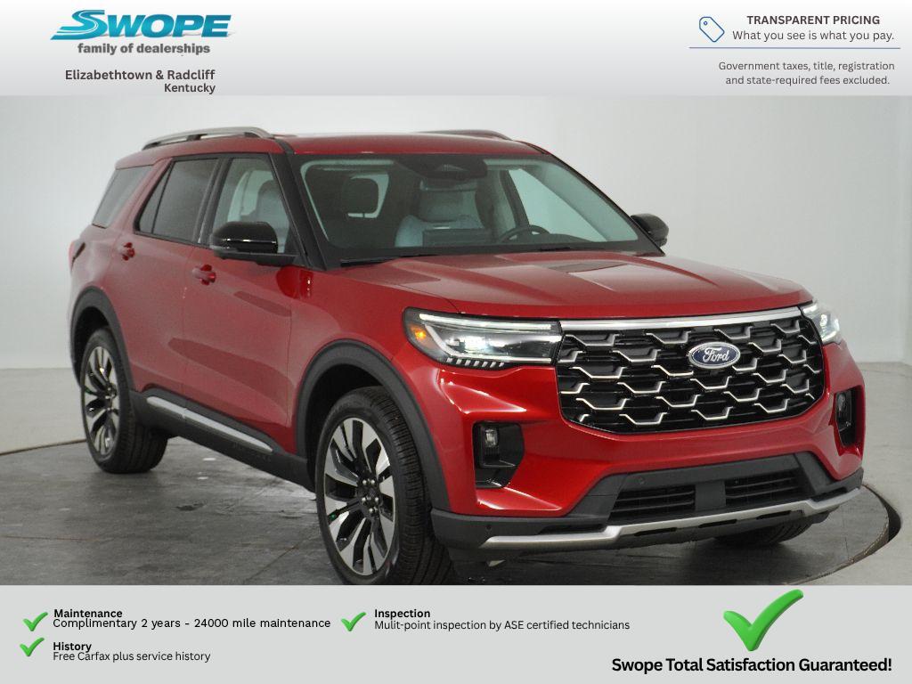 New 2026 Ford Explorer Platinum