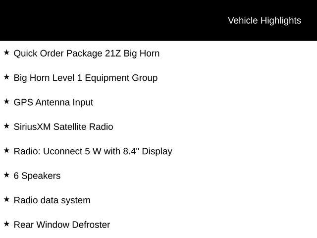 New 2026 RAM 1500 Big Horn/Lone Star