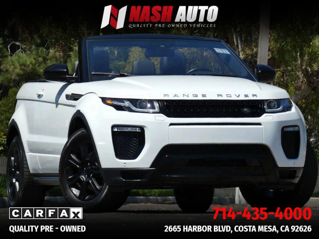RANGE ROVER EVOQUE CONVERTIBLE FACELIFT ORANGE