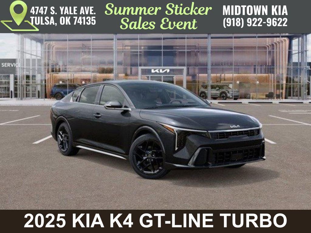 New 2026 Kia K4 GT-Line Turbo