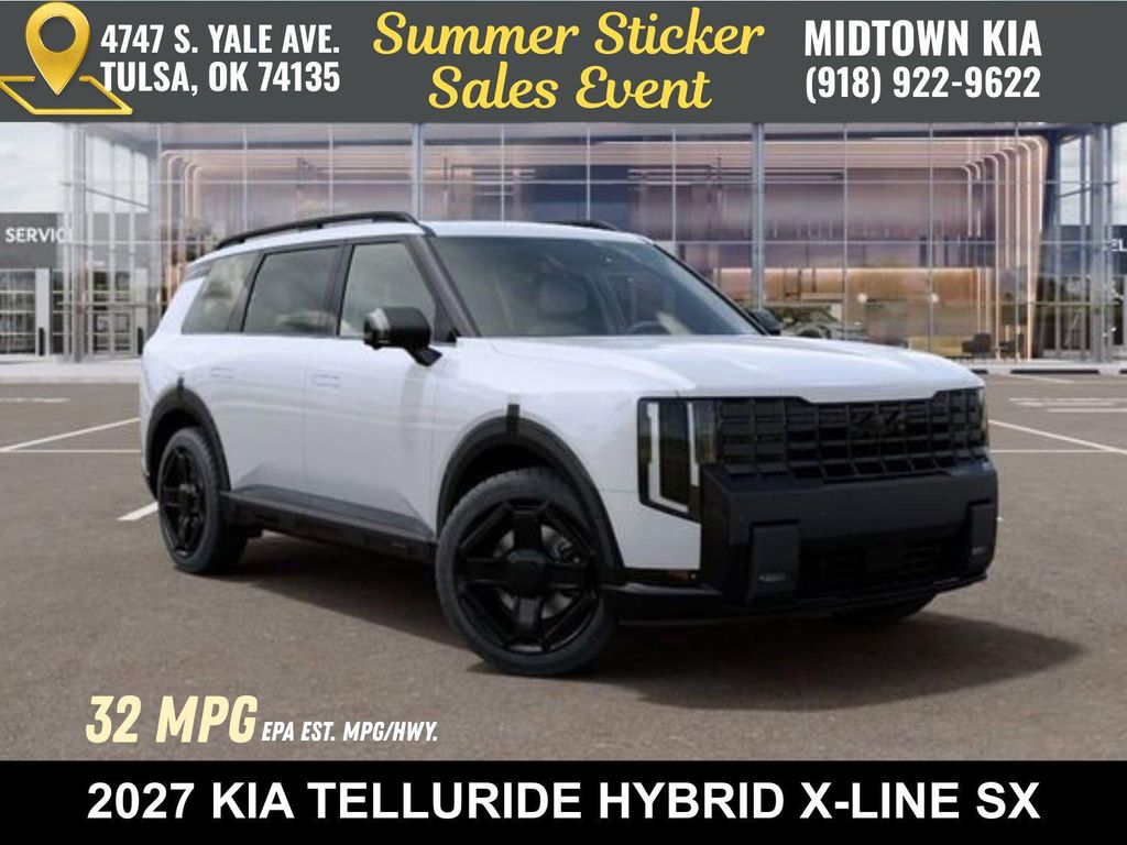 New 2027 Kia Telluride Hybrid X-Line SX