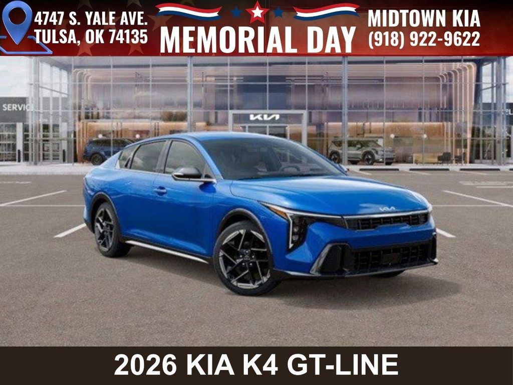 New 2026 Kia K4 GT-Line