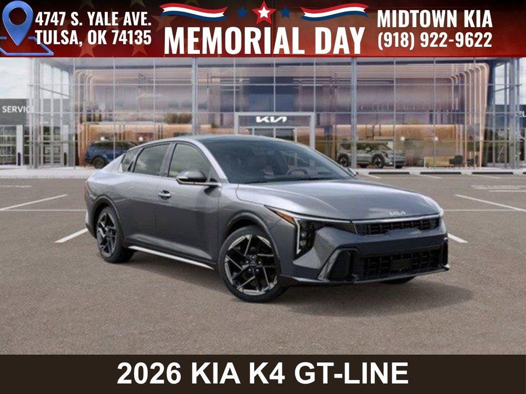 New 2026 Kia K4 GT-Line