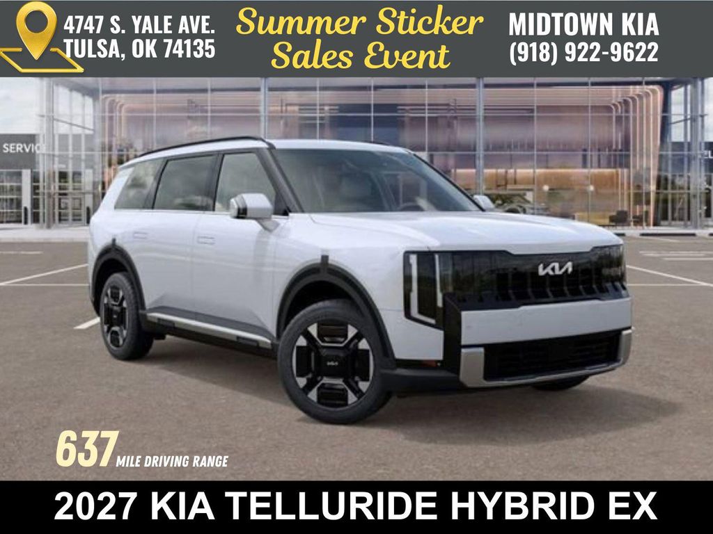 New 2027 Kia Telluride Hybrid EX