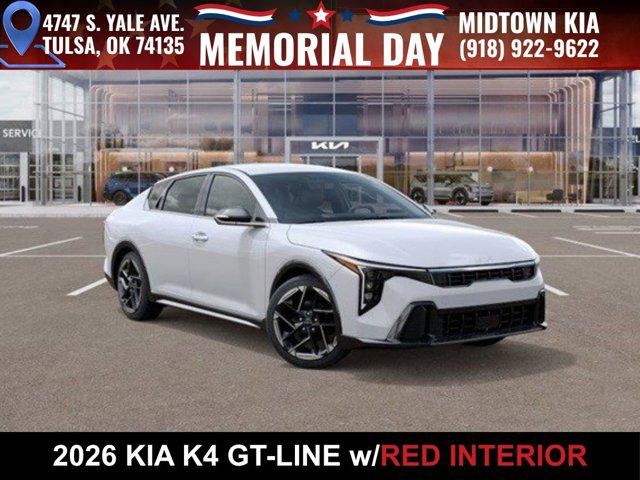New 2026 Kia K4 GT-Line