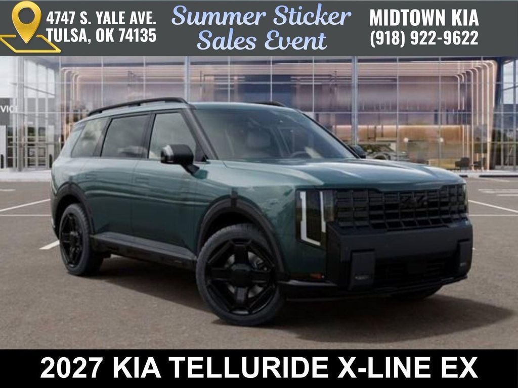 New 2027 Kia Telluride X-Line EX