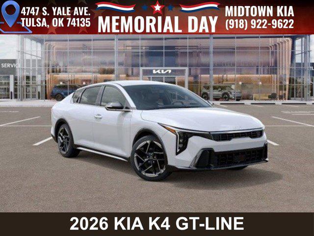 New 2026 Kia K4 GT-Line
