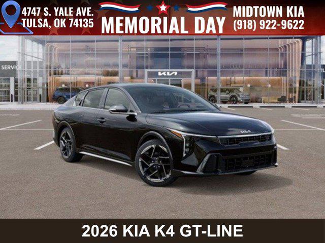 New 2026 Kia K4 GT-Line